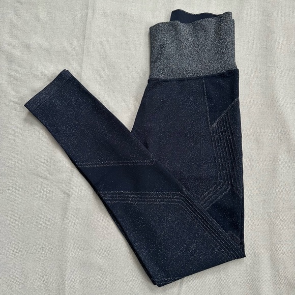 Athleta Twilight Glitter Seamless Leggings - Picture 3 of 8